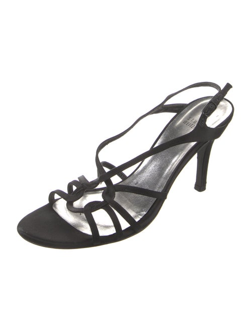 Stuart Weitzman Satin Slingback Sandals