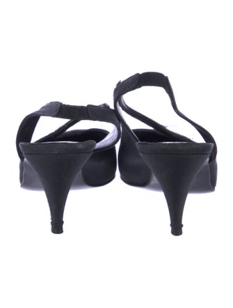 Stuart Weitzman Suede Slingback Pumps