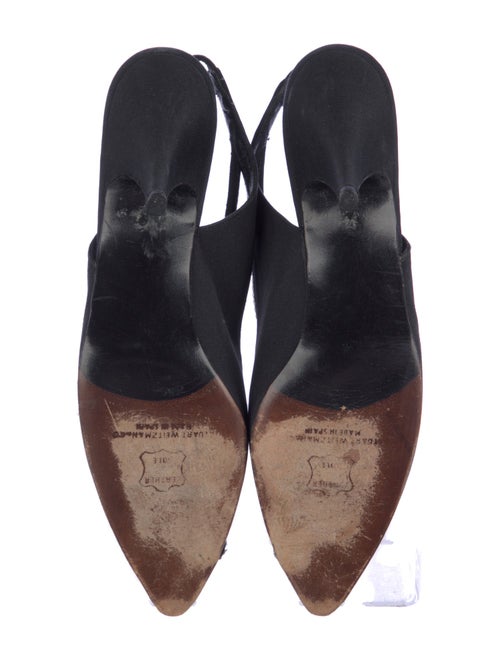 Stuart Weitzman Suede Slingback Pumps