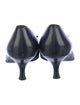 Stuart Weitzman Leather Bow Accents Pumps