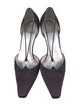 Stuart Weitzman Crystal Embellishments T-Strap Pumps