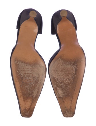 Stuart Weitzman Crystal Embellishments T-Strap Pumps