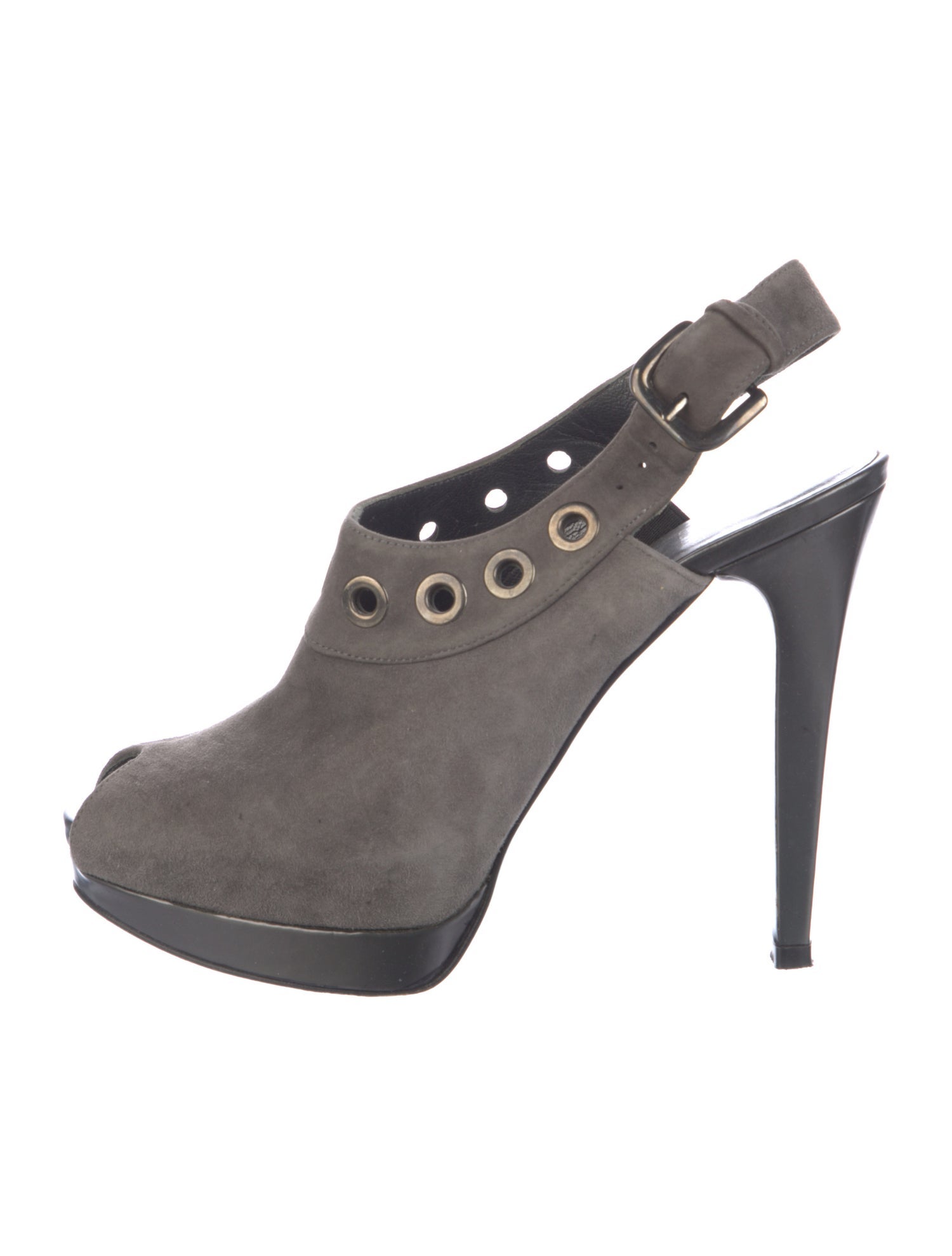 Stuart Weitzman Suede Slingback Pumps