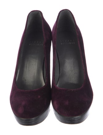 Stuart Weitzman Velvet Pumps