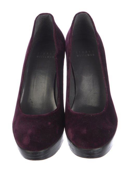 Stuart Weitzman Velvet Pumps