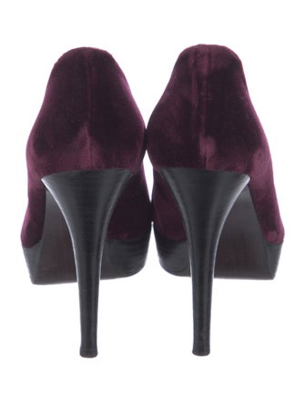 Stuart Weitzman Velvet Pumps