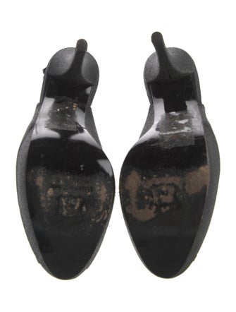 Stuart Weitzman Patent Leather Slingback Pumps