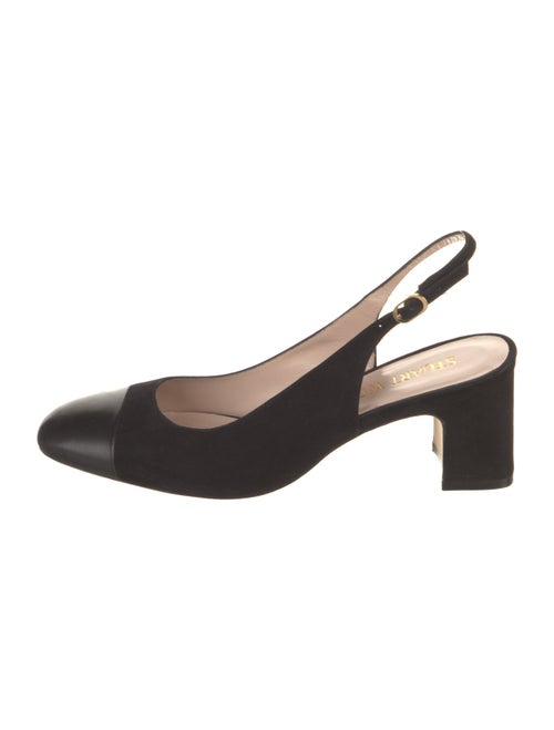Stuart Weitzman Suede Slingback Pumps