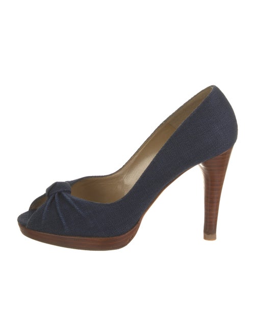 Stuart Weitzman Denim Pumps