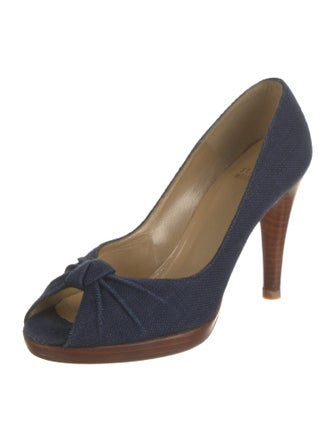 Stuart Weitzman Denim Pumps
