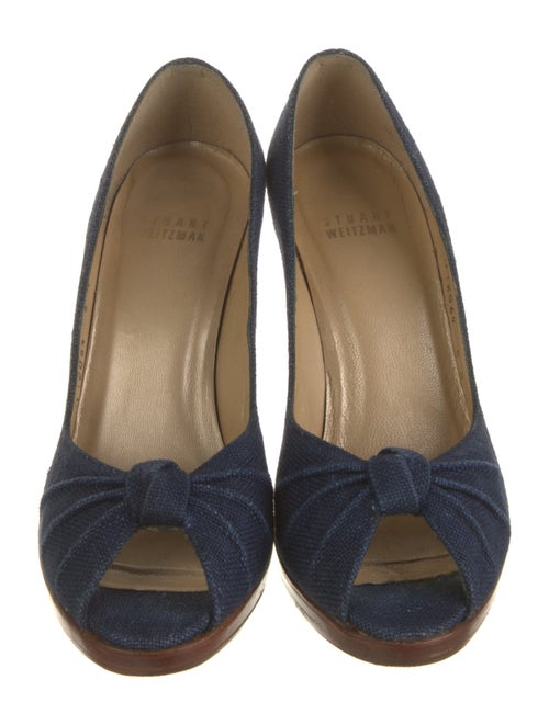 Stuart Weitzman Denim Pumps