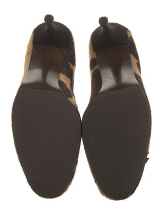 Stuart Weitzman Ponyhair Colorblock Pattern Pumps