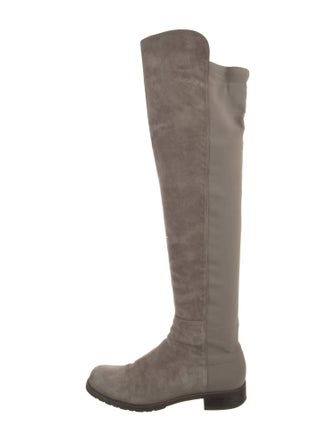 Stuart Weitzman Suede Riding Boots