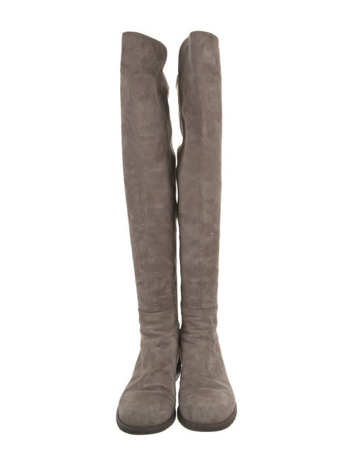 Stuart Weitzman Suede Riding Boots