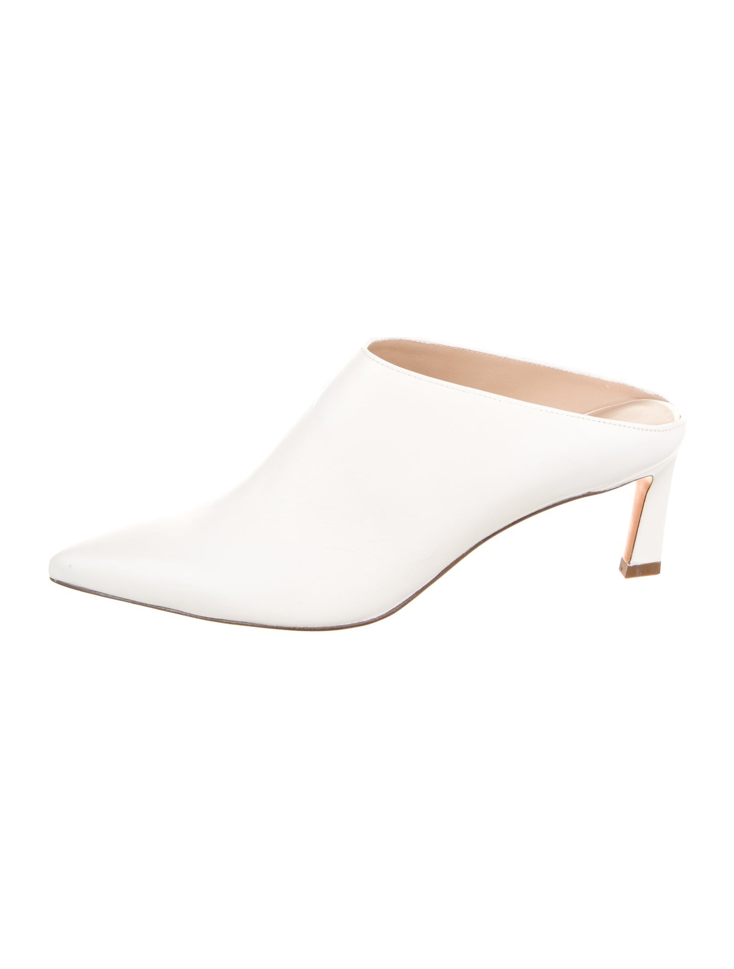 Stuart Weitzman Leather Mules