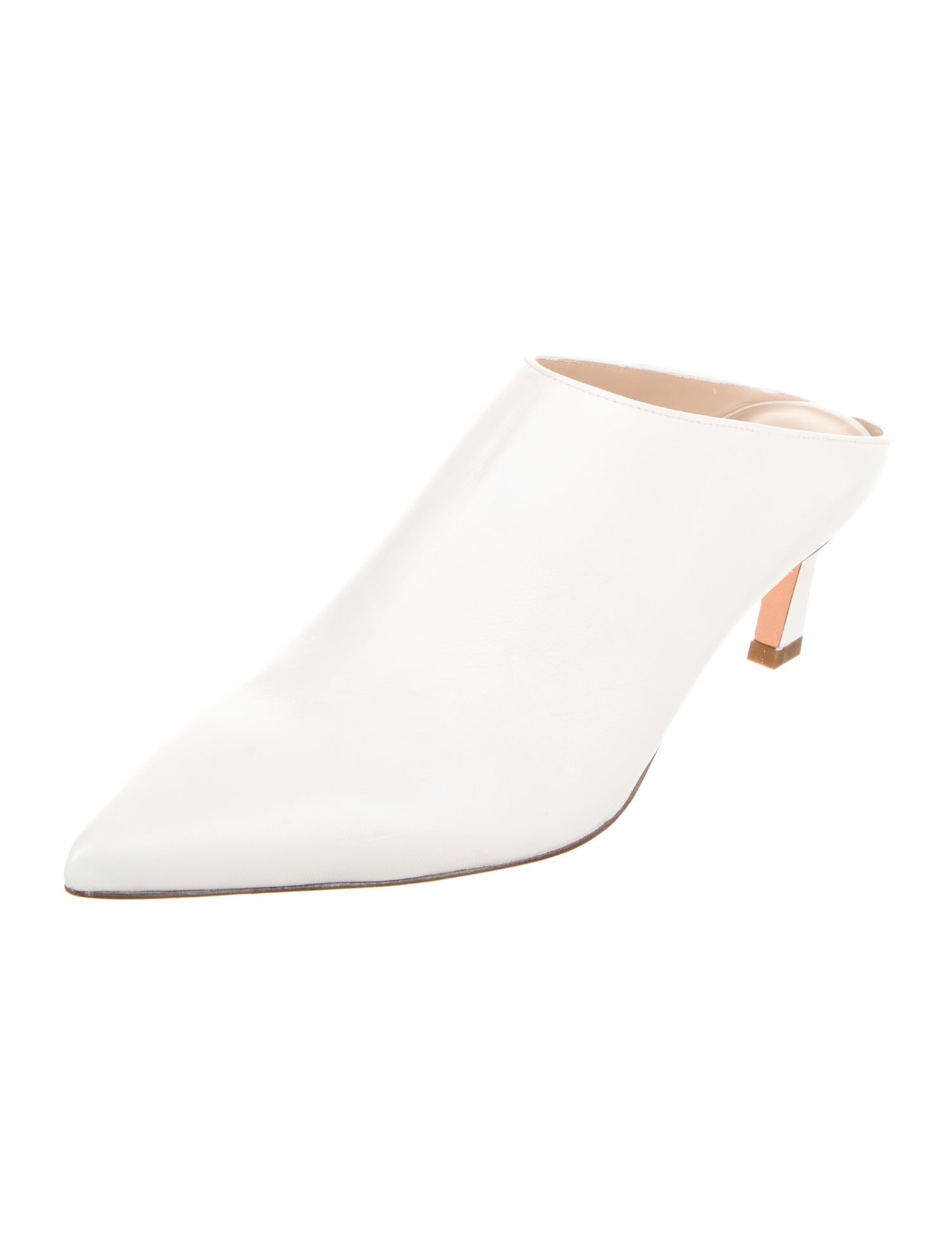 Stuart Weitzman Leather Mules