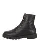 Stuart Weitzman Leather Combat Boots