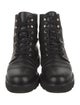 Stuart Weitzman Leather Combat Boots