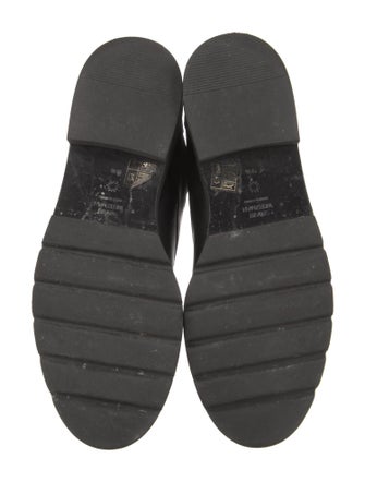 Stuart Weitzman Leather Combat Boots