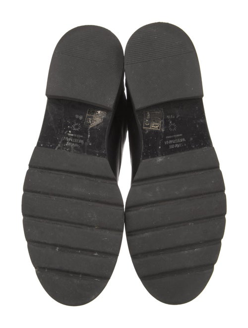 Stuart Weitzman Leather Combat Boots