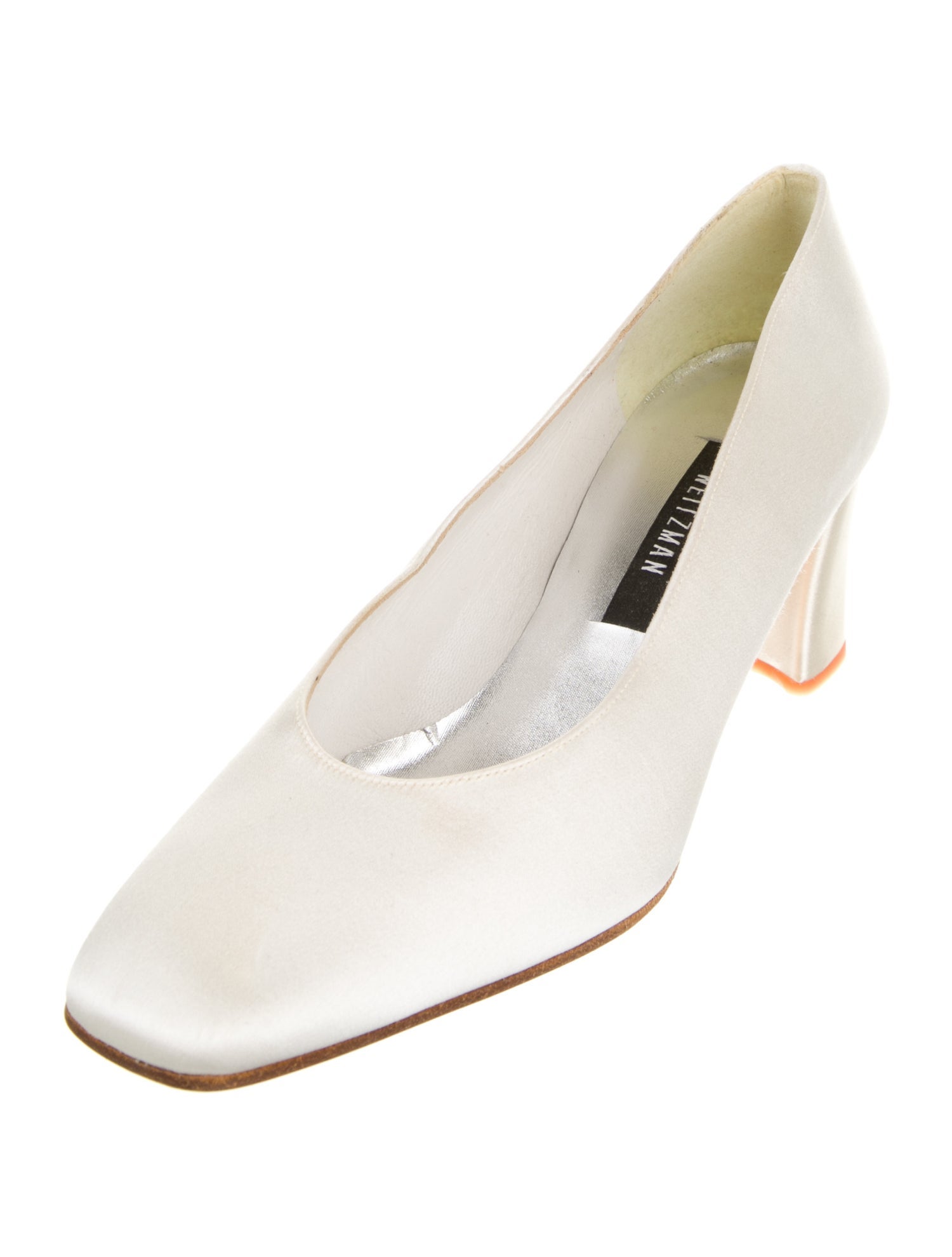 Stuart Weitzman Satin Pumps