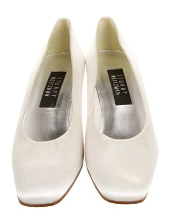 Stuart Weitzman Satin Pumps