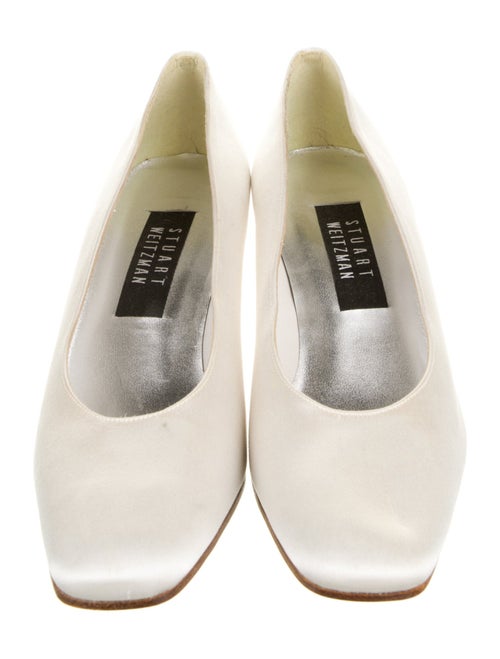 Stuart Weitzman Satin Pumps