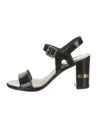 Stuart Weitzman Patent Leather Sandals