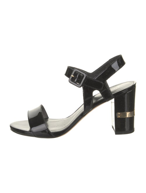 Stuart Weitzman Patent Leather Sandals