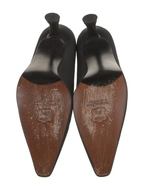 Stuart Weitzman Suede Crystal Embellishments Pumps