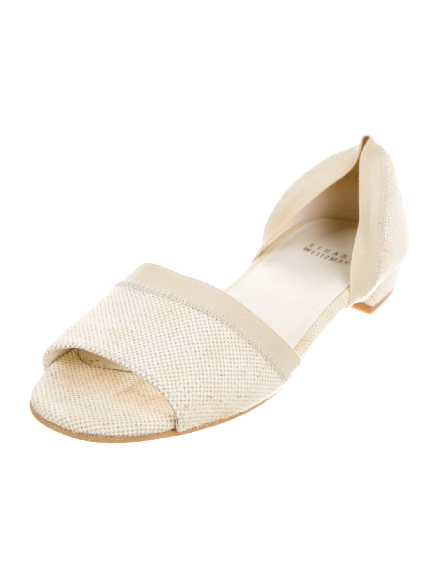 Stuart Weitzman Canvas Sandals