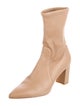 Stuart Weitzman Leather Sock Boots