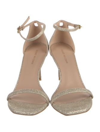 Stuart Weitzman Glitter Sandals