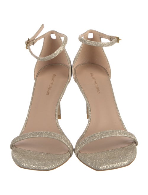 Stuart Weitzman Glitter Sandals
