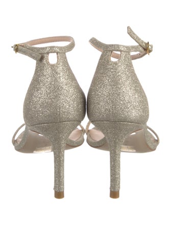 Stuart Weitzman Glitter Sandals