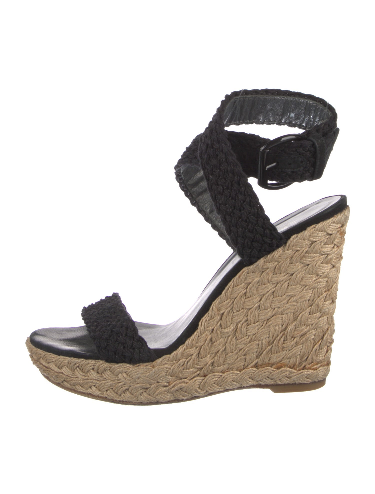 Stuart Weitzman Jute Braided Accents Espadrilles