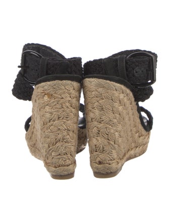 Stuart Weitzman Jute Braided Accents Espadrilles