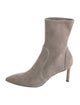 Stuart Weitzman Suede Sock Boots