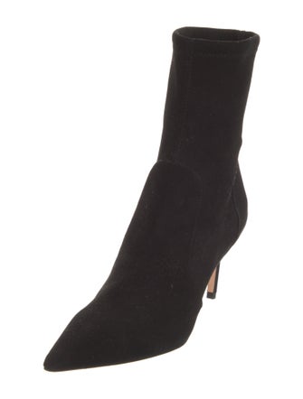Stuart Weitzman Suede Sock Boots