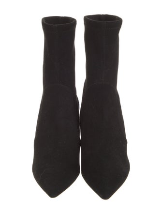 Stuart Weitzman Suede Sock Boots