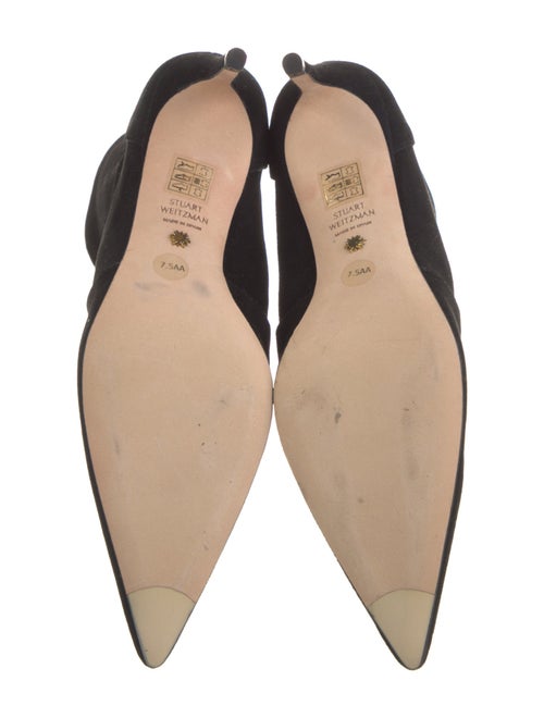 Stuart Weitzman Suede Sock Boots