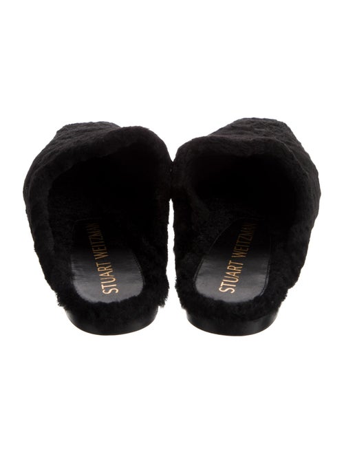 Stuart Weitzman Shearling Mules