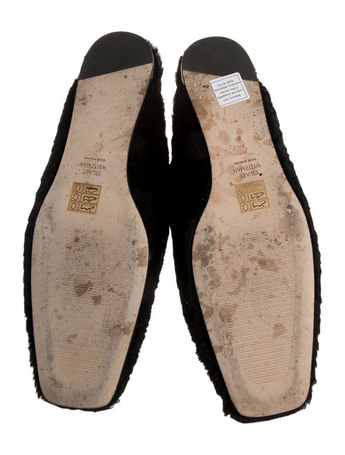 Stuart Weitzman Shearling Mules