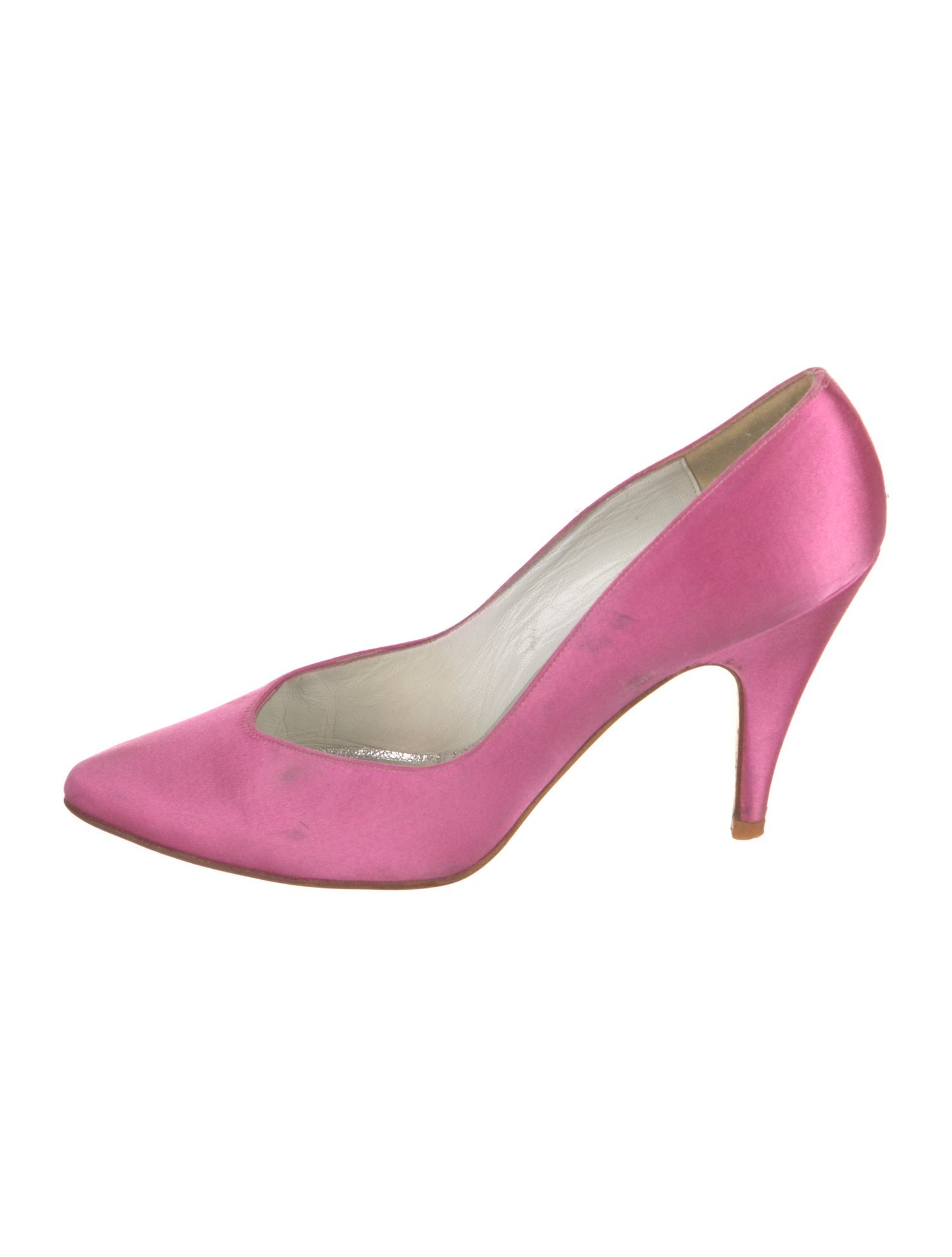 Stuart Weitzman Satin Pumps