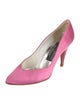 Stuart Weitzman Satin Pumps