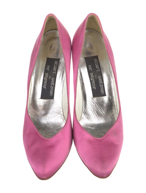 Stuart Weitzman Satin Pumps
