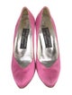 Stuart Weitzman Satin Pumps