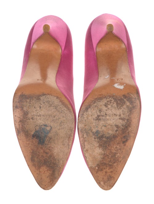 Stuart Weitzman Satin Pumps