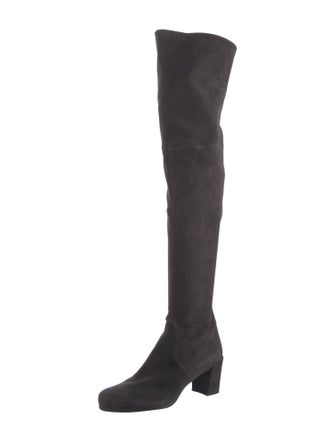 Stuart Weitzman Suede Sock Boots