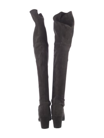 Stuart Weitzman Suede Sock Boots